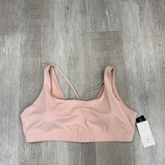 Athleta Light Pink Exhale Bra - New - Size 3X D-DD - Picture 1 of 3